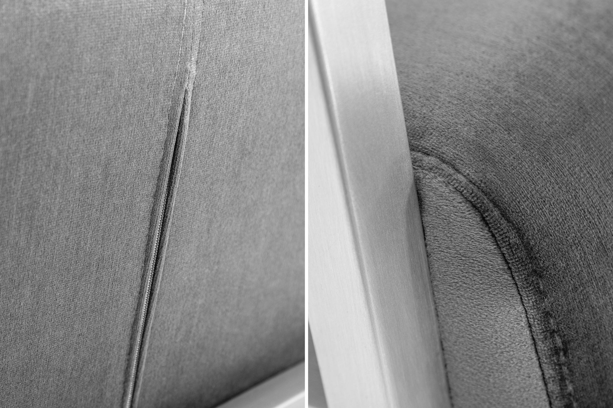 Big Aston Cantilever Steel Armchair Vintage Grey - Image 5