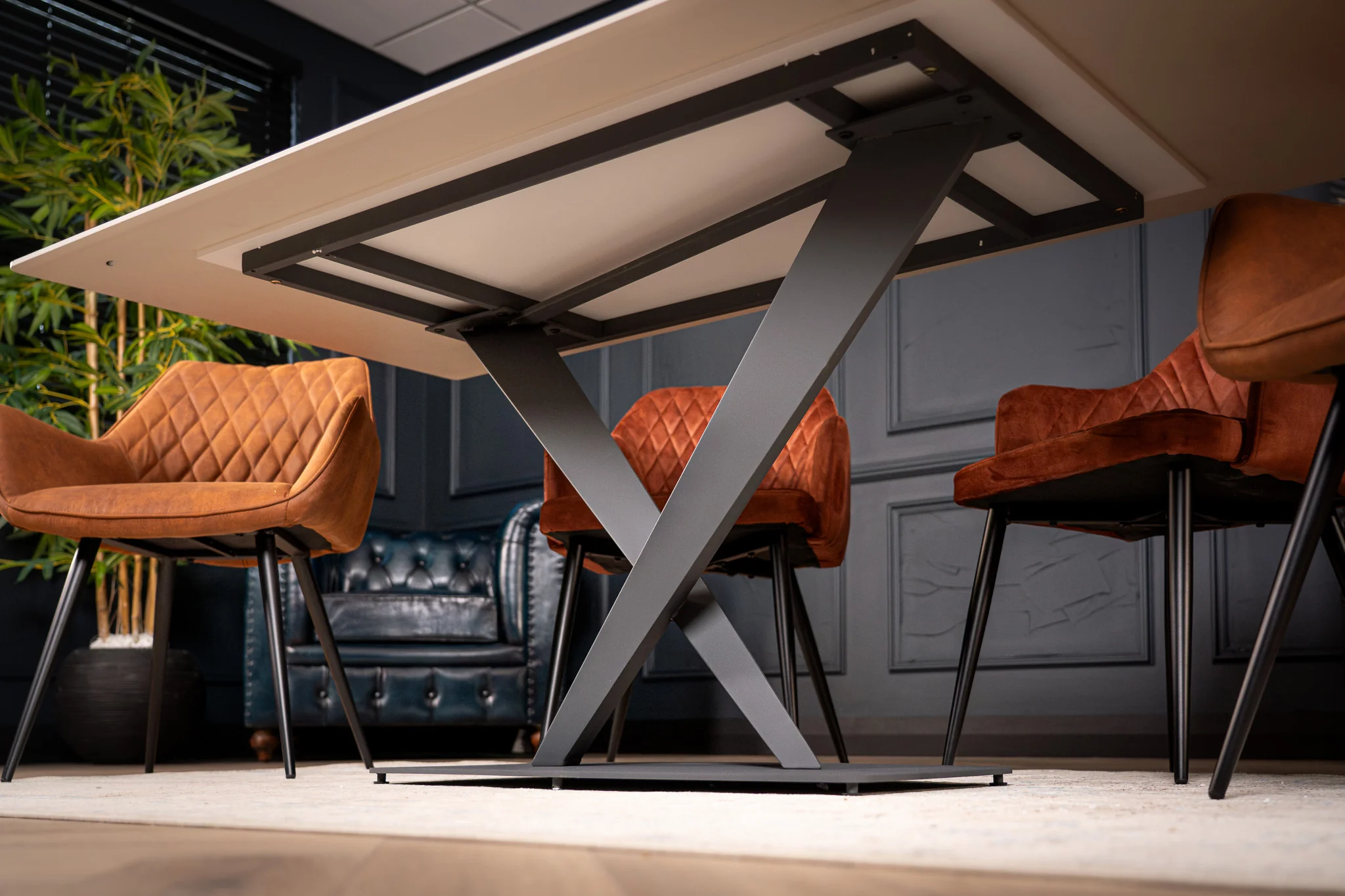 Sintered Stone Dining Table 180cm – Eleganza White Marble - Image 5