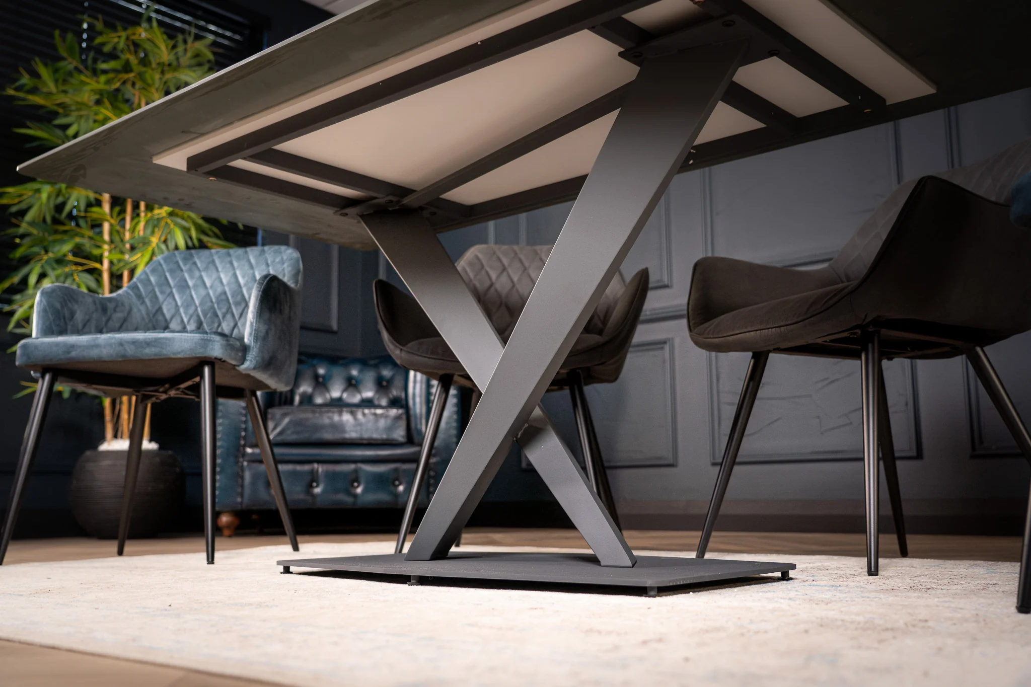 Sintered Stone Dining Table 180cm – Eleganza Green Mist Marble - Image 5