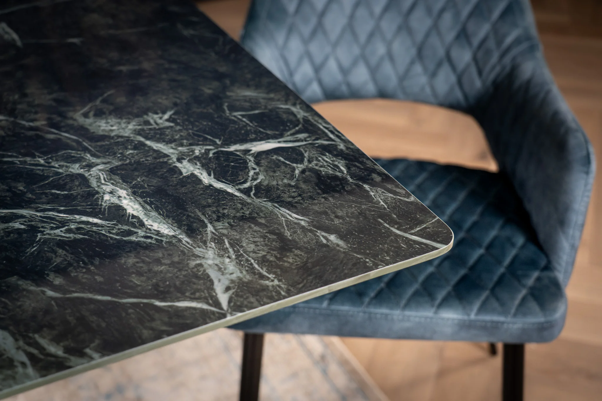Sintered Stone Dining Table 180cm – Eleganza Green Mist Marble - Image 6