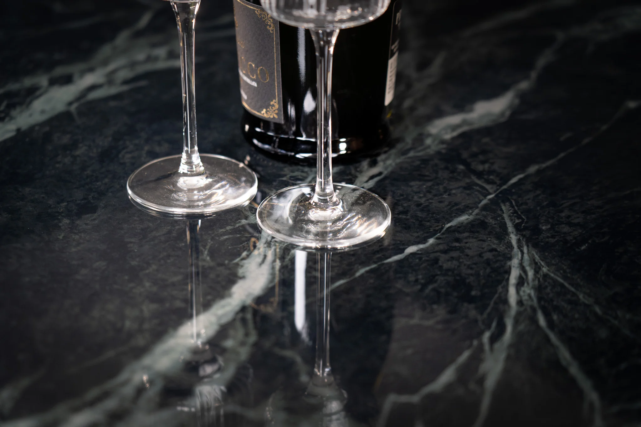 Sintered Stone Dining Table 180cm – Eleganza Green Mist Marble - Image 7