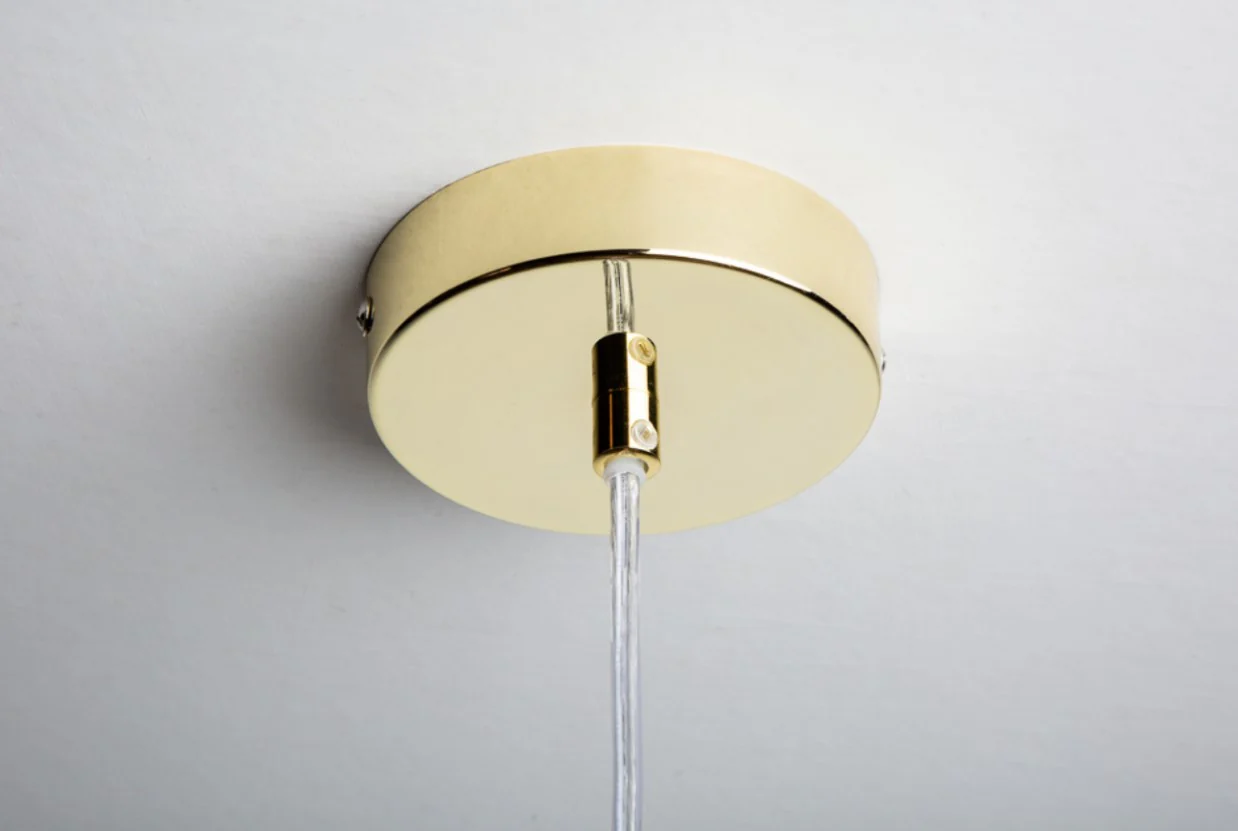 Industrial Cage Pendant Light 36 cm in Gold – Filigree - Image 5