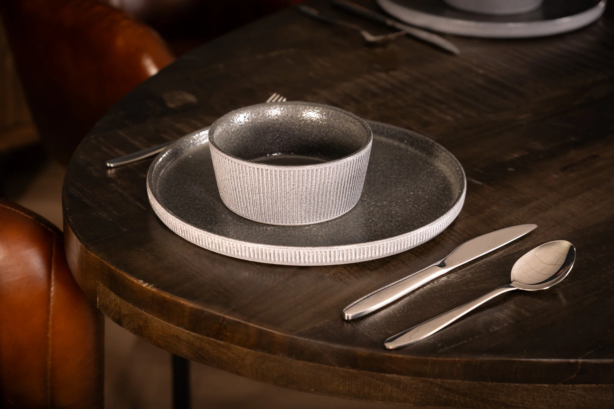 Solid Mango Dark Brown Wood Oval Dining Table 160cm – Galaxie Spider Frame - Image 7