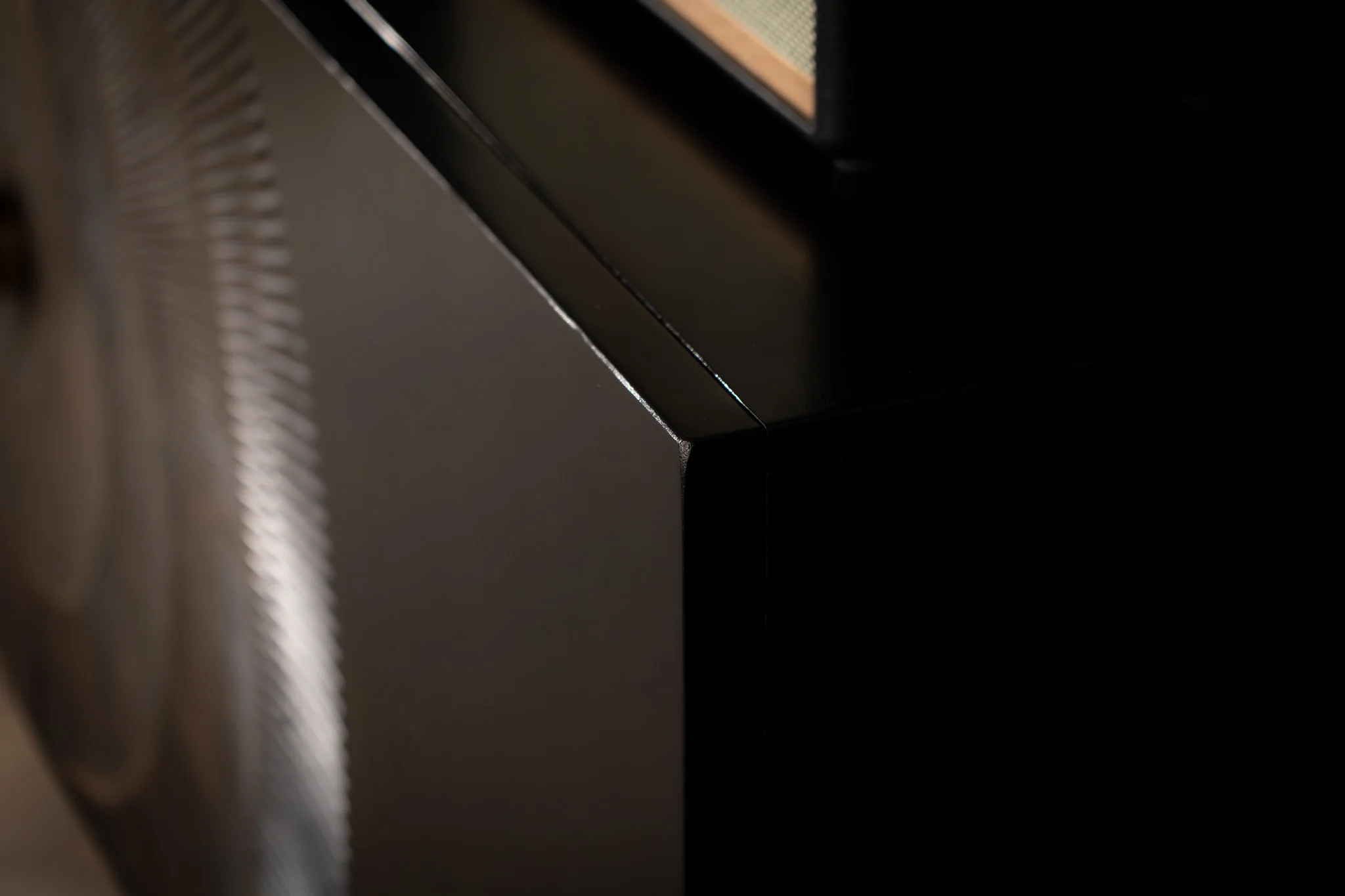 Solid Mango Wood Sideboard Black 177 cm – Sunset - Image 7