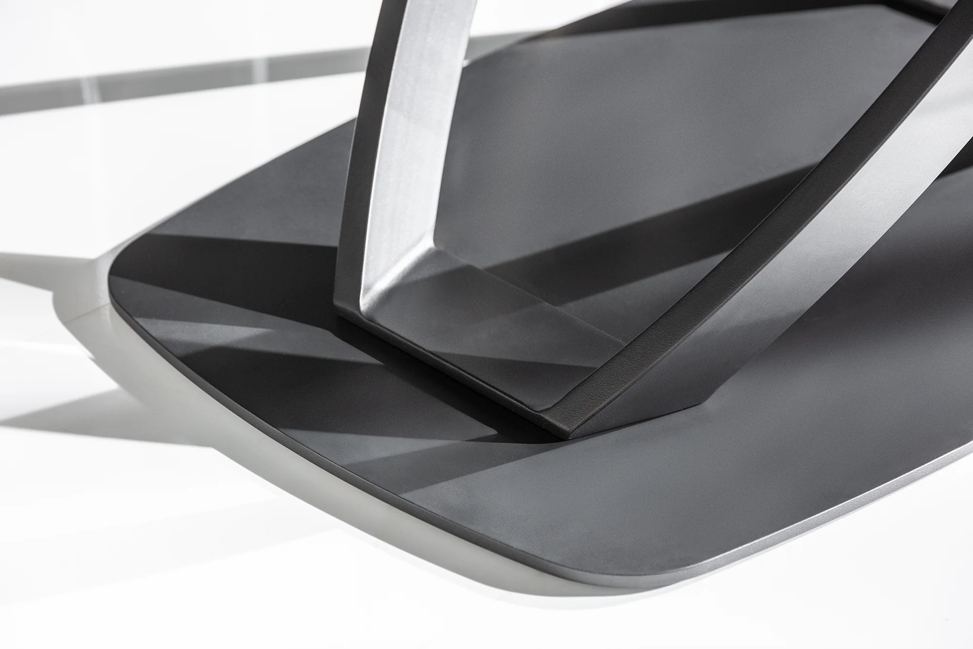 Inception Extendable Dining Table 130-190 cm in Anthracite Look Ceramic Rotating - Image 6