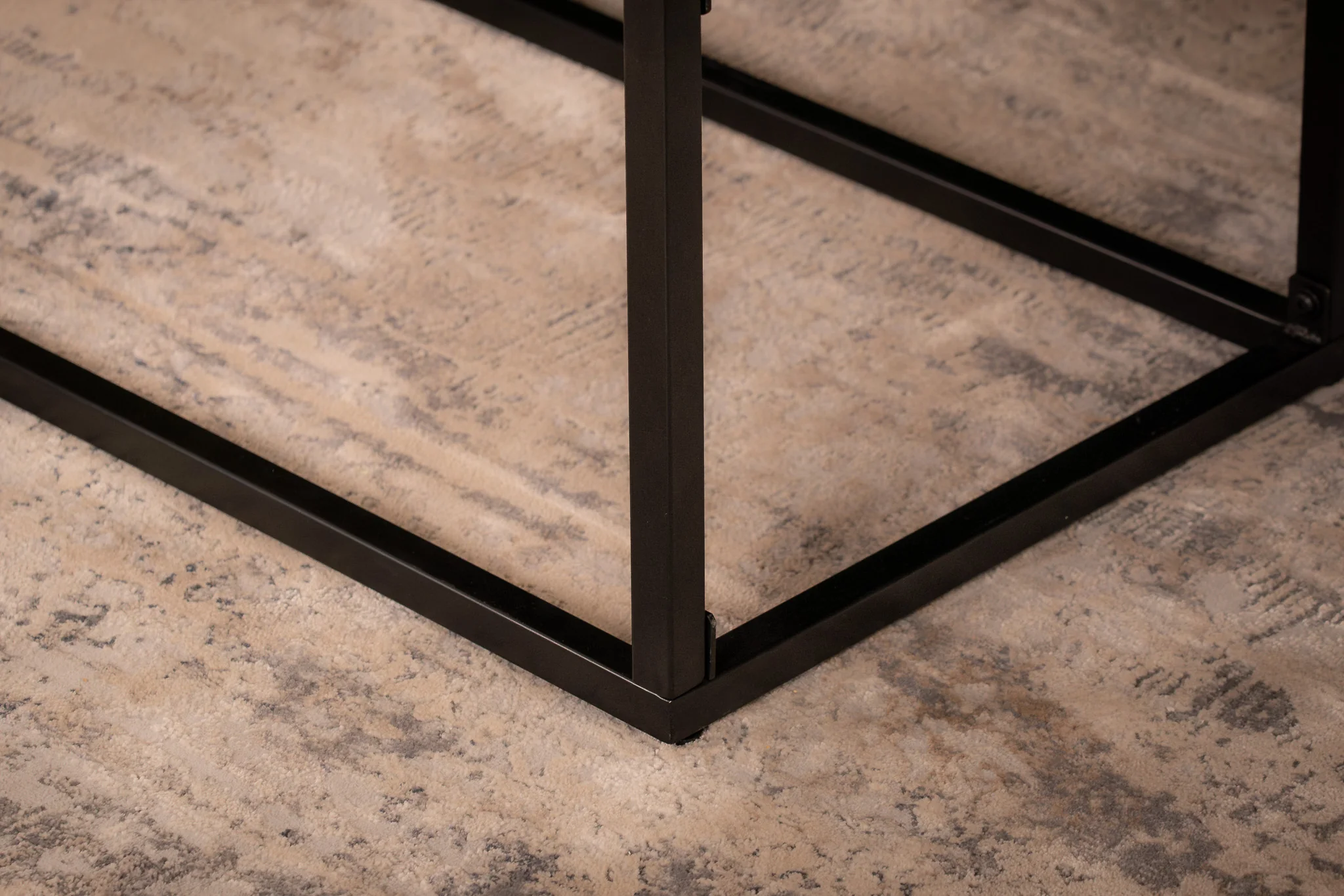 Solid Mango Wood Coffee Table 100 cm – Artwood - Image 4