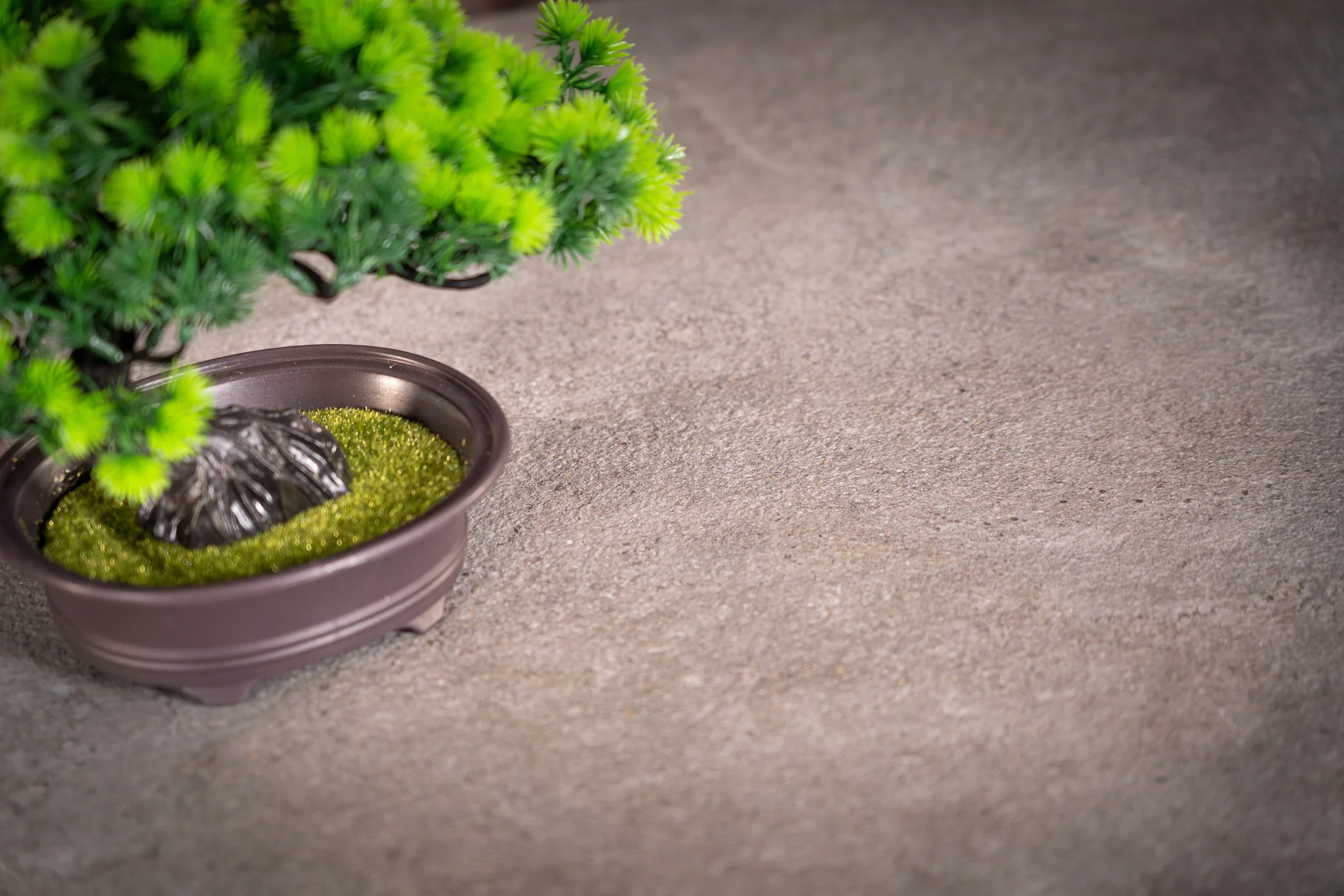 Extendable Sintered Stone Dining Table 160-240cm – Oasis Grey Concrete Marble - Image 4