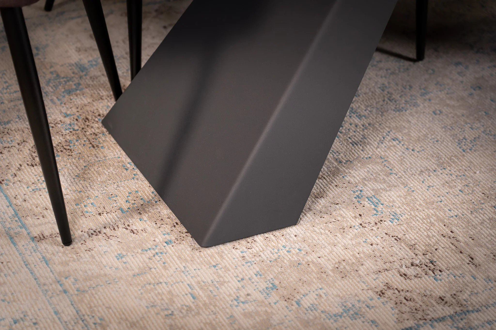 Extendable Sintered Stone Dining Table 160-240cm – Oasis White Marble - Image 8