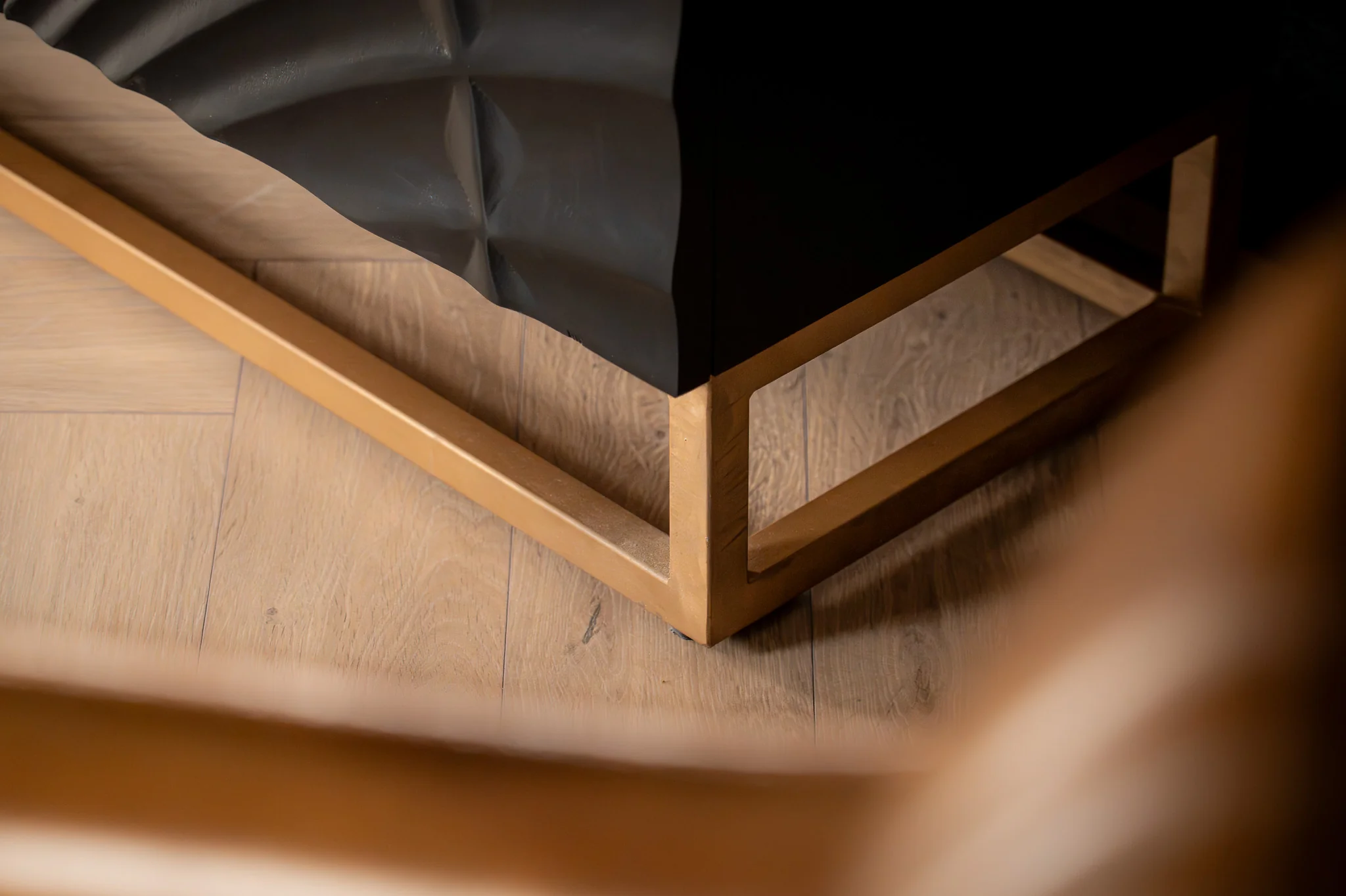 Solid Mango Wood Sideboard Black 177 cm – Scorpion 3D Carved Front - Image 8