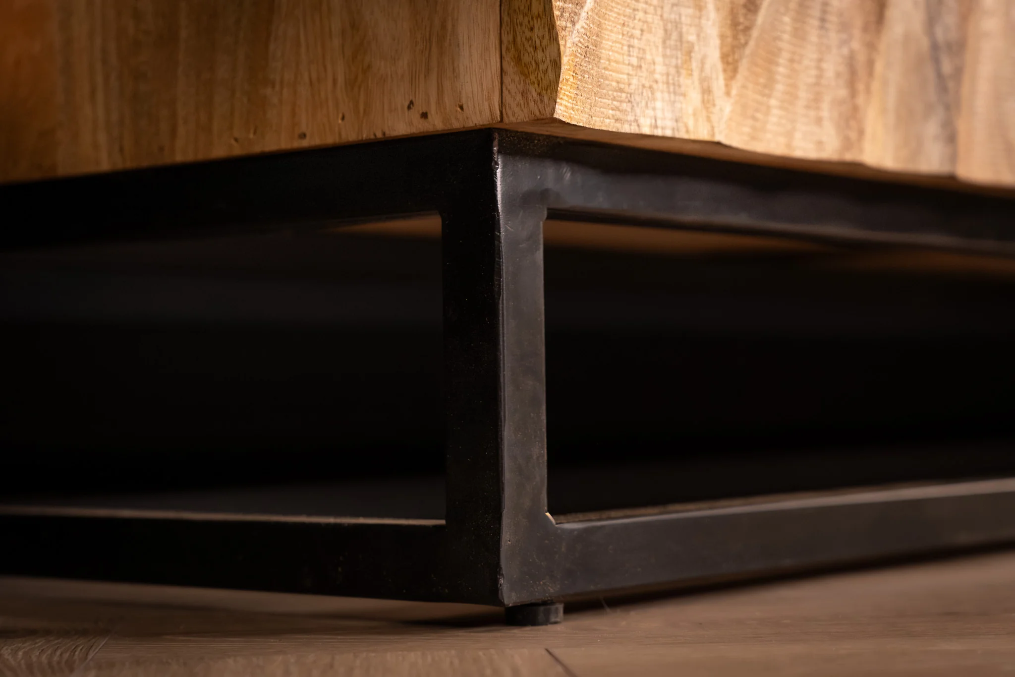 Solid Mango Wood Sideboard Natural Brown 177 cm – Scorpion 3D Carved Fronts - Image 9