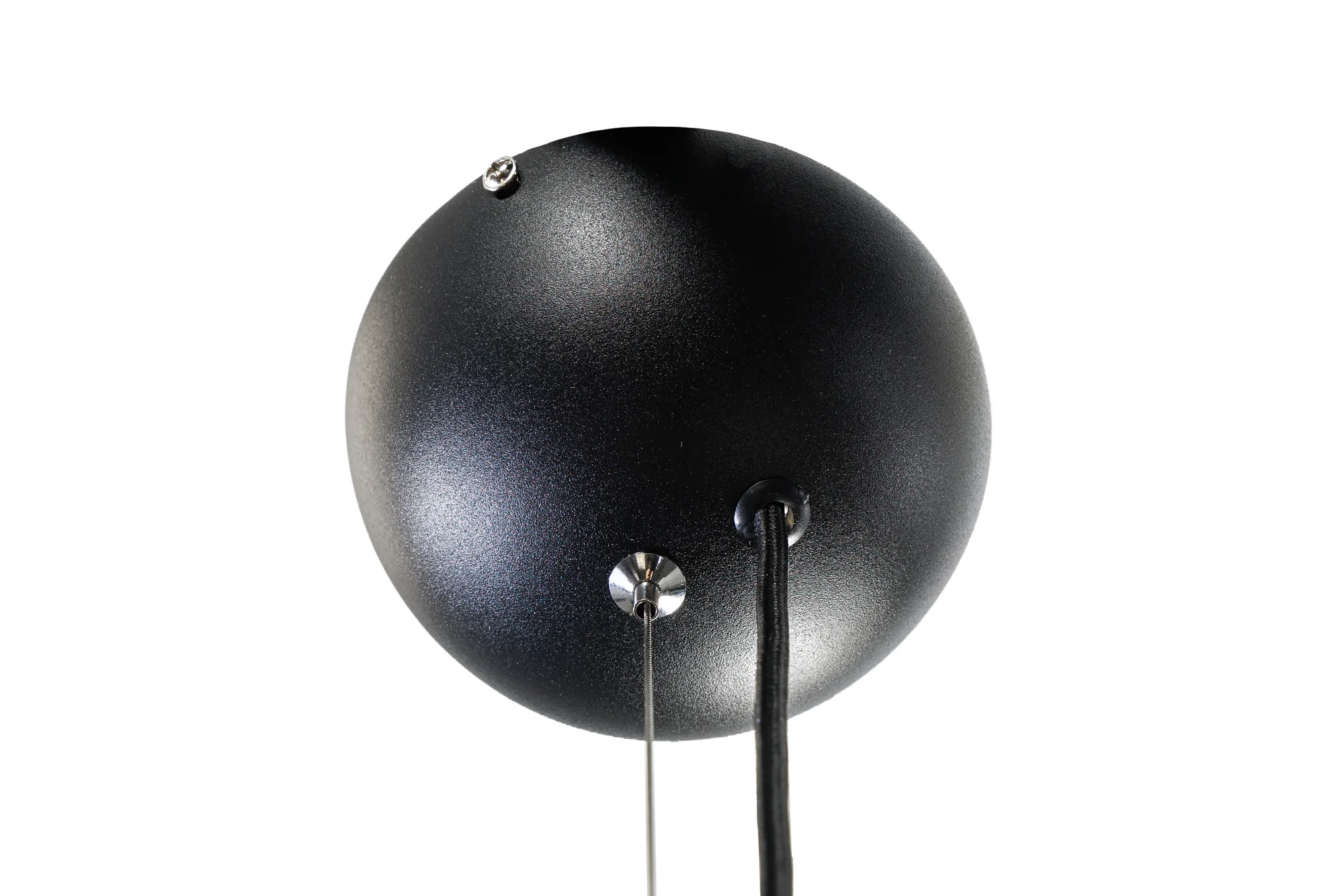 Industrial Pendant Light 55 cm Black with Gold Leaf Finish – Studio - Image 4