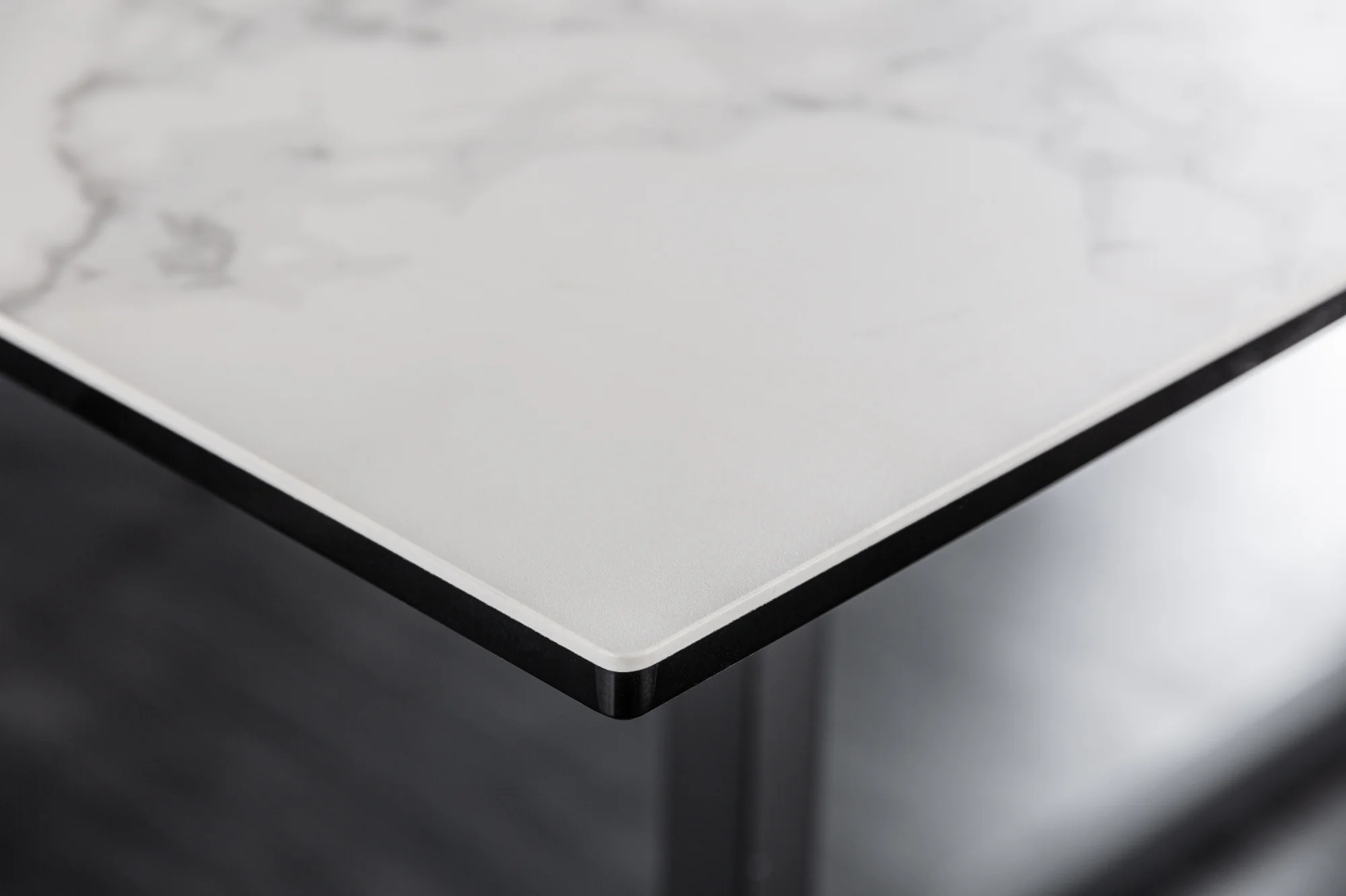 Symbiose Modern Ceramic Dining Table in Marble Look 200 cm - Image 4