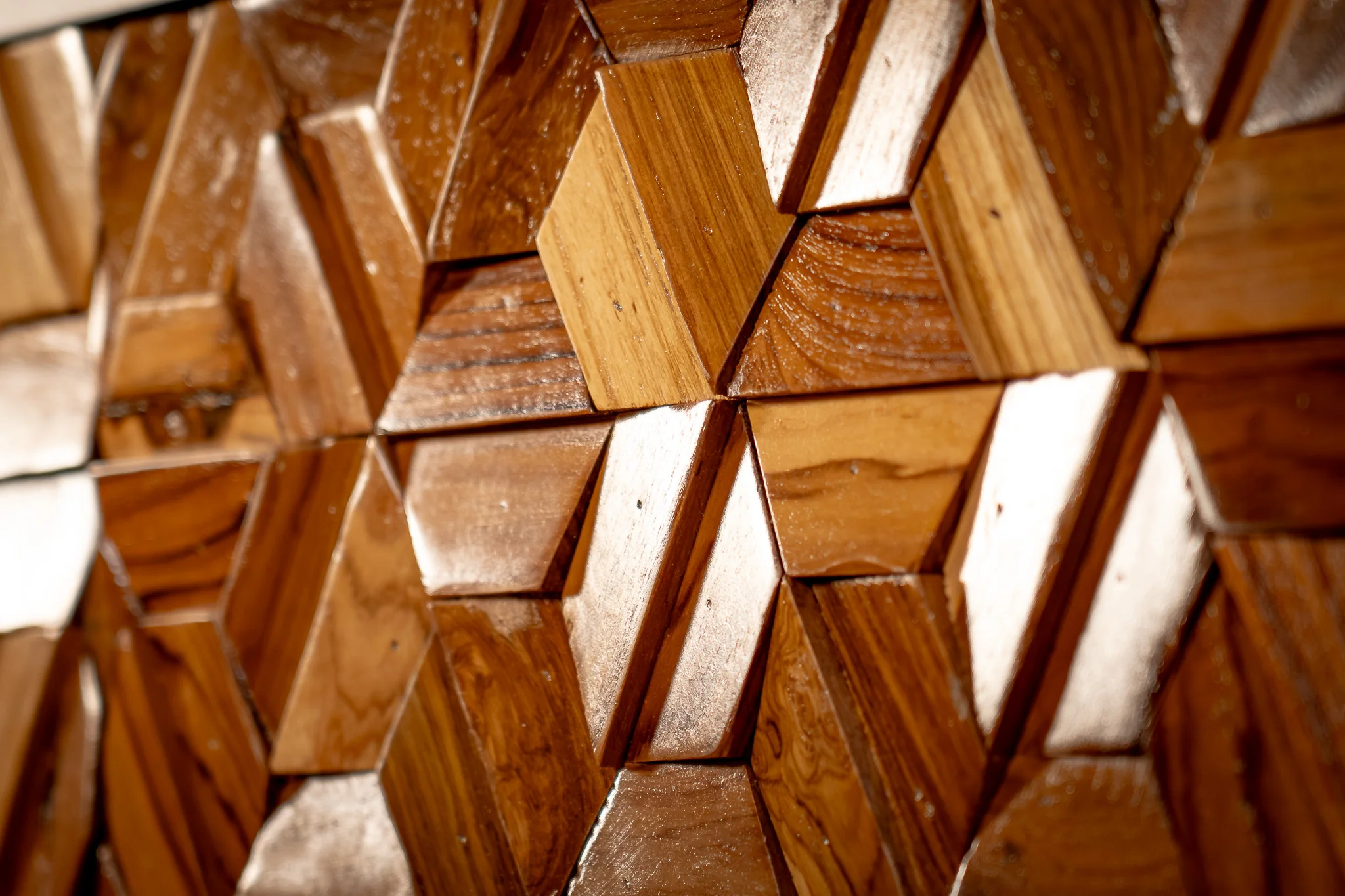 Recycled Teak and Acacia Wood Sideboard with Iron Frame 160 cm – Woodcraft - Image 6